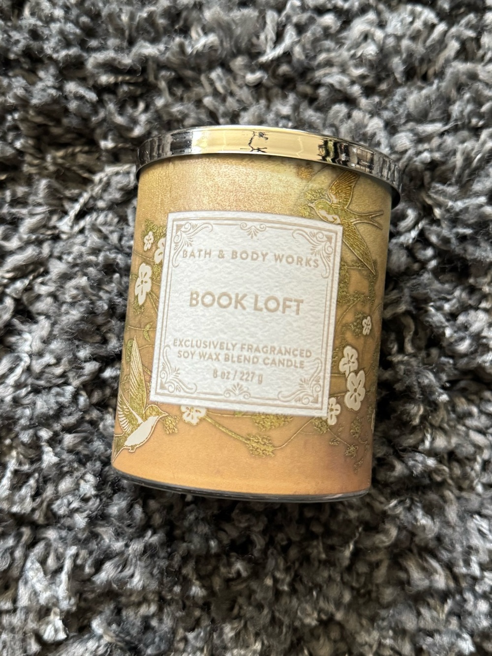 Bath & Body Works “Book Loft” Signature Single Wick candle